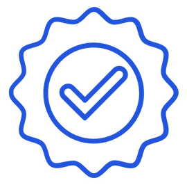 Illustration of a certificate for certified digital marketing services in Melbourne, FL.